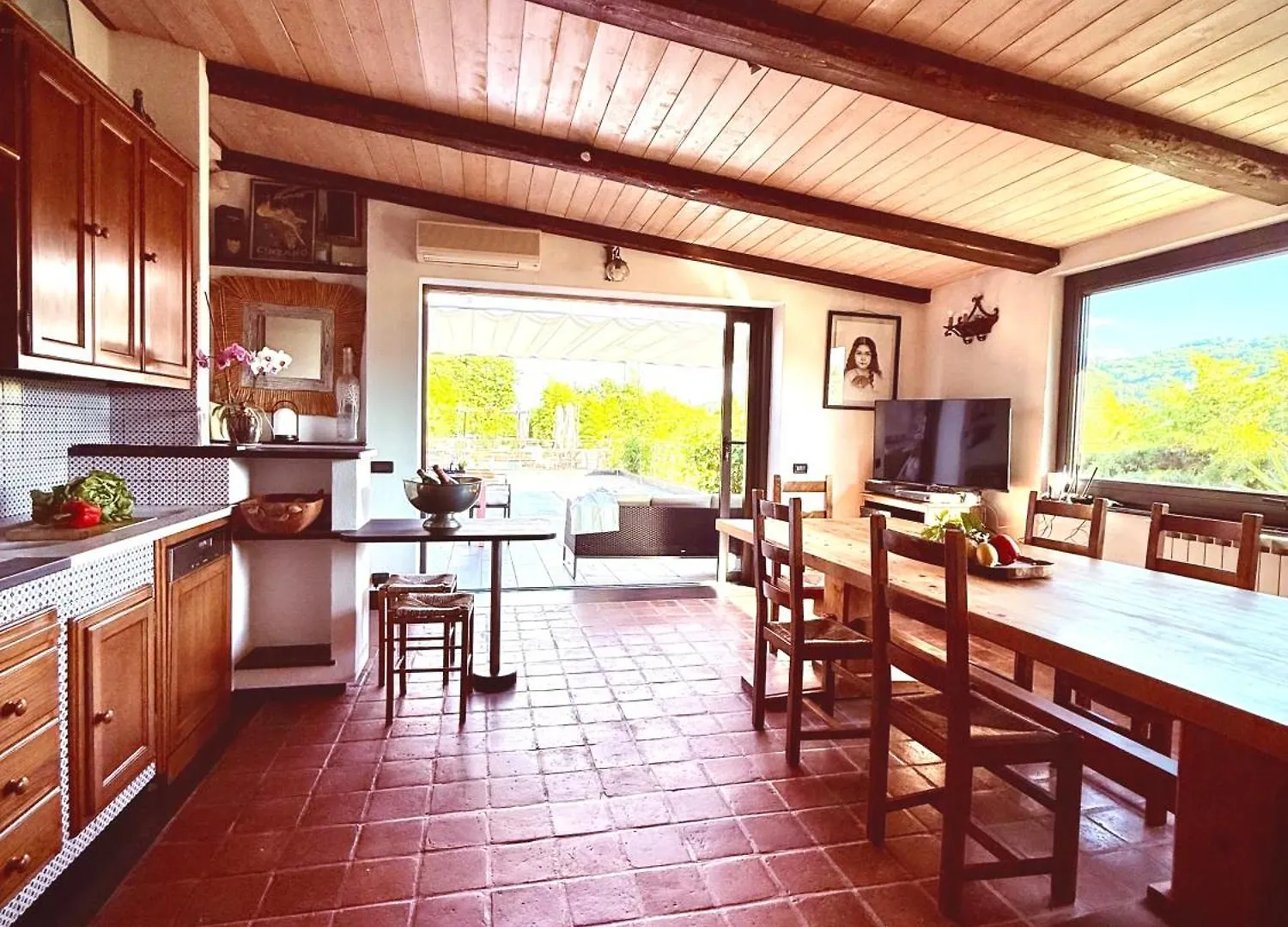 Prázdninový dům La Villetta - Cozy House With Parking, Wifi, Wall Box And Air Conditioning Rapallo